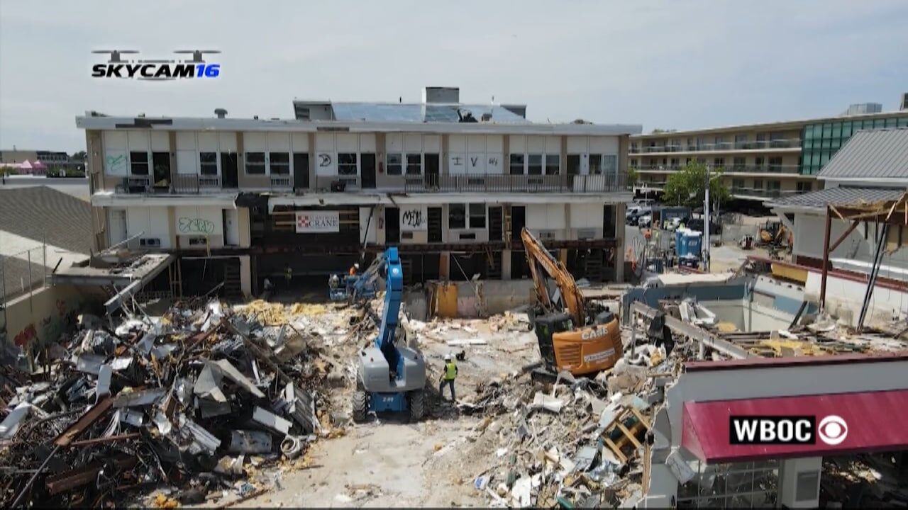 Rehoboth Beach Boardwalk Demolition Expected to Continue Into June